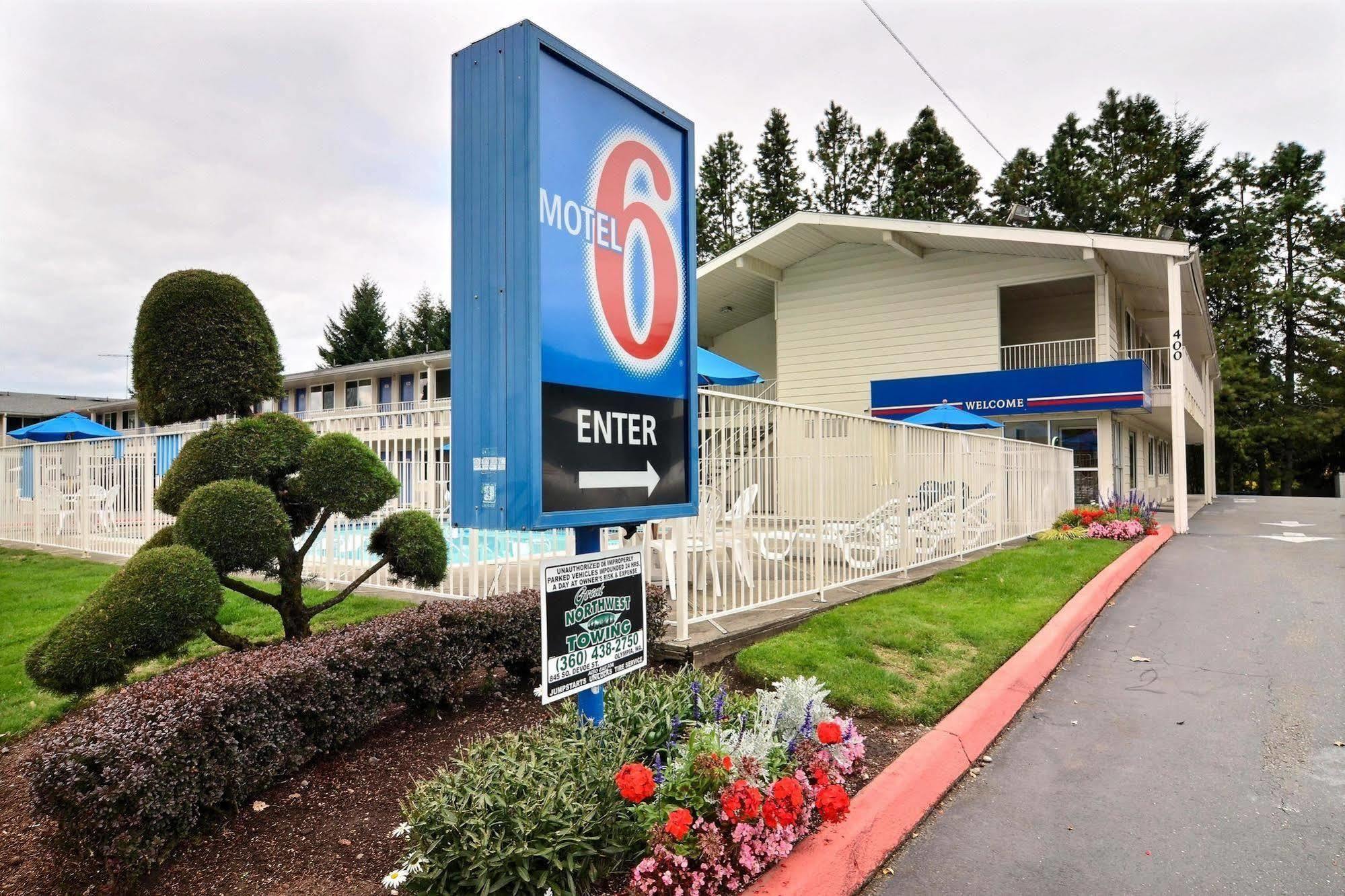 Motel 6-Tumwater, Wa - Olympia エクステリア 写真